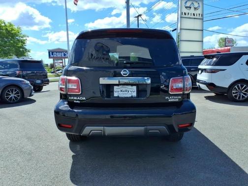 Black 2018 Nissan Armada Platinum