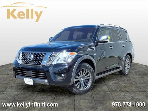Black 2018 Nissan Armada Platinum