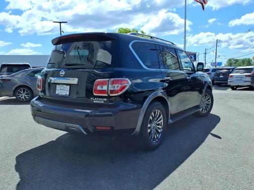 Black 2018 Nissan Armada Platinum