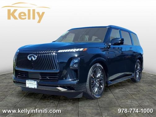 Diamond Black 2025 INFINITI QX80 AUTOGRAPH