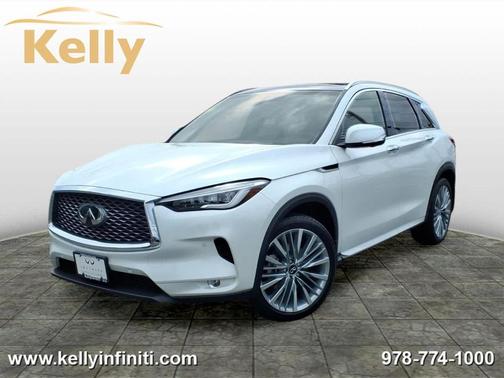 Radiant White 2023 INFINITI QX50 SENSORY