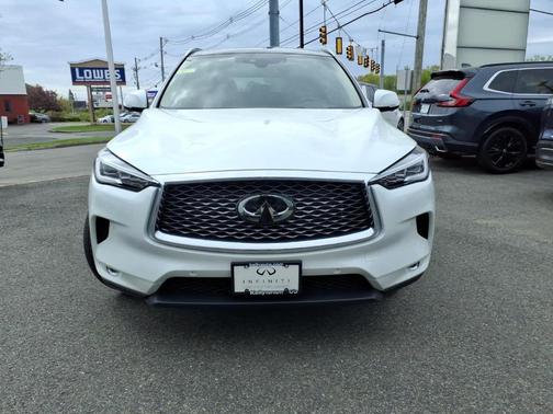 Radiant White 2023 INFINITI QX50 SENSORY