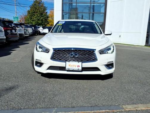 Majestic White 2023 INFINITI Q50 LUXE