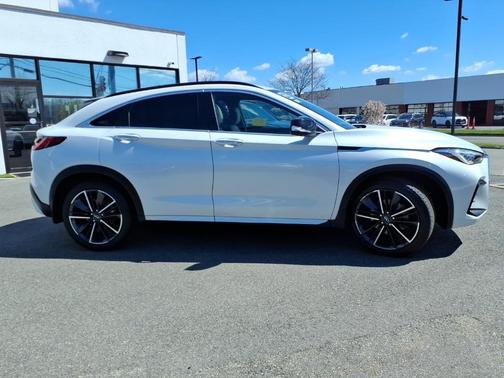 Radiant White 2023 INFINITI QX55 ESSENTIAL