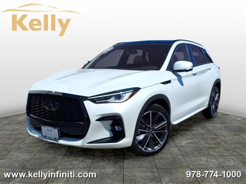 Radiant White 2023 INFINITI QX50 SPORT