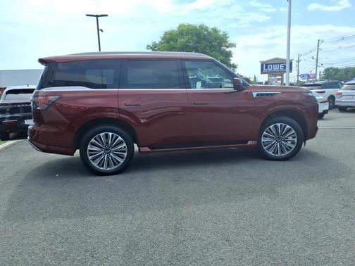Coulis Red 2025 INFINITI QX80 SENSORY