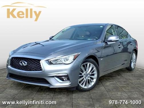 Graphite Shadow 2018 INFINITI Q50 3.0t LUXE