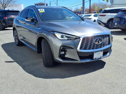 Graphite Shadow 2024 INFINITI QX55 LUXE