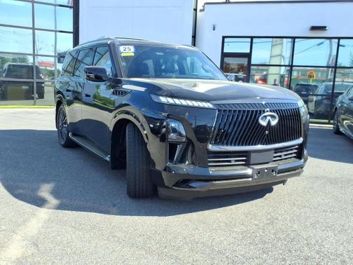 Diamond Black 2025 INFINITI QX80 AUTOGRAPH