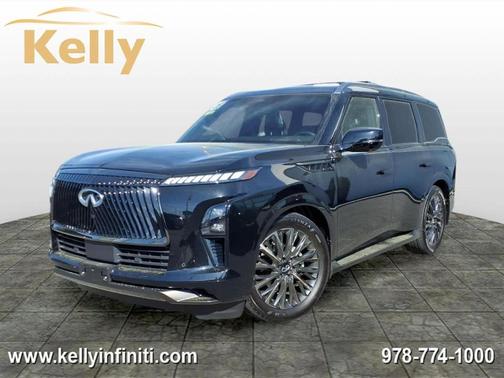 Diamond Black 2025 INFINITI QX80 AUTOGRAPH