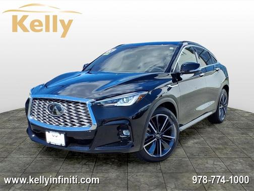 Black Obsidian 2024 INFINITI QX55 LUXE