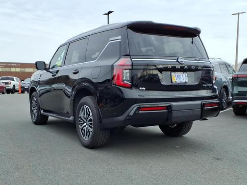 Black 2025 Nissan Armada Platinum