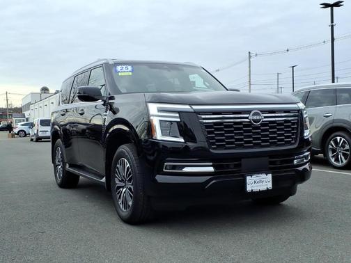 Black 2025 Nissan Armada Platinum