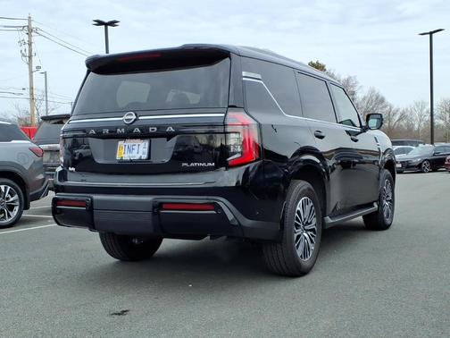 Black 2025 Nissan Armada Platinum