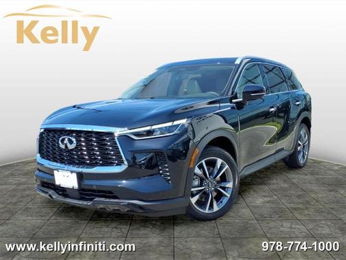 Mineral Black 2023 INFINITI QX60 Luxe