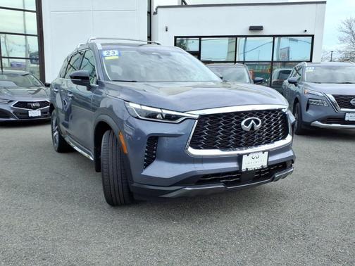 Moonbow Blue 2023 INFINITI QX60 SENSORY