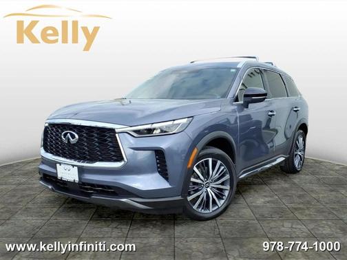 Moonbow Blue 2023 INFINITI QX60 SENSORY