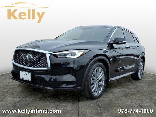 Black Obsidian 2023 INFINITI QX50 Luxe