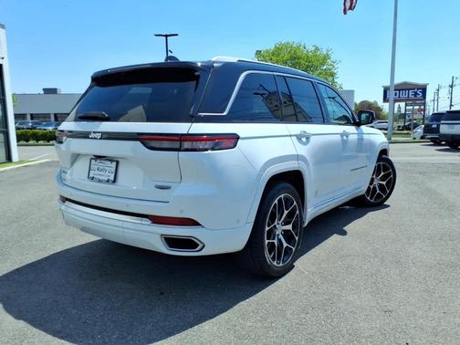 Bright White Clearcoat 2023 Jeep Grand Cherokee Summit