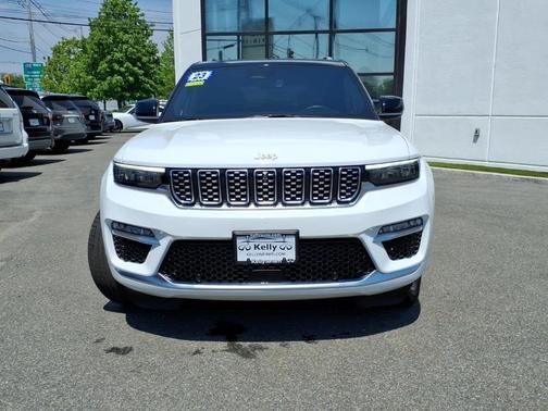 Bright White Clearcoat 2023 Jeep Grand Cherokee Summit