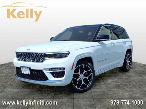 Bright White Clearcoat 2023 Jeep Grand Cherokee Summit