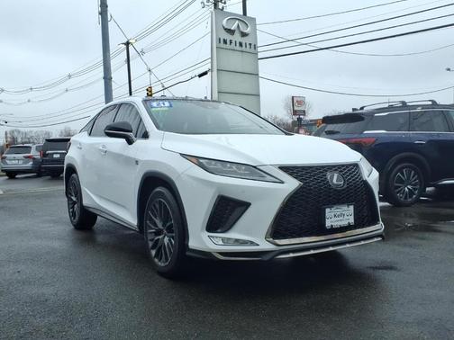 Ultra White 2021 Lexus RX 350 F SPORT Handling