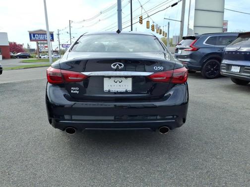 Black Obsidian 2020 INFINITI Q50 3.0t LUXE