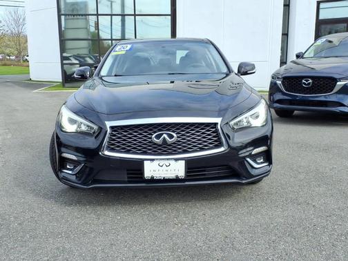 Black Obsidian 2020 INFINITI Q50 3.0t LUXE
