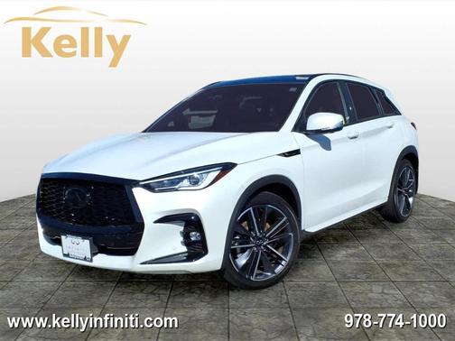 Radiant White 2023 INFINITI QX50 SPORT