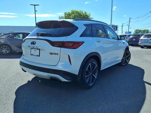 Radiant White 2023 INFINITI QX50 SPORT