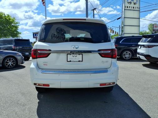 Moonstone White 2023 INFINITI QX80 PREMIUM SELECT