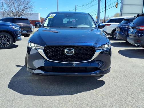 Deep Crystal Blue Mica 2024 Mazda CX-5 2.5 S Select Package