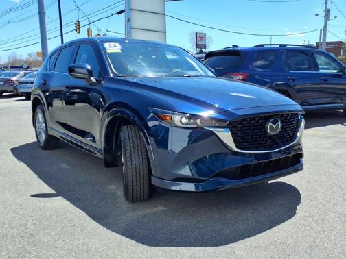 Deep Crystal Blue Mica 2024 Mazda CX-5 2.5 S Select Package