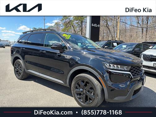 Ebony Black 2023 Kia Sorento X-Line S