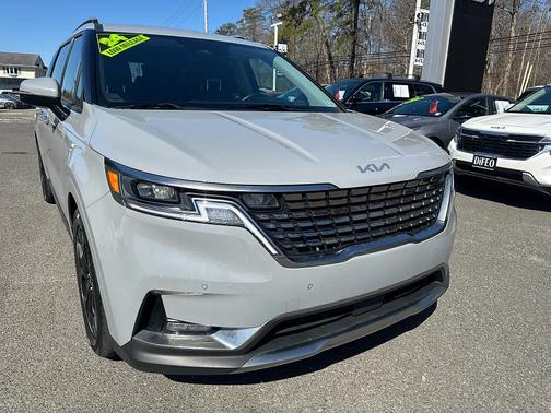 Ceramic Silver 2024 Kia Carnival SX