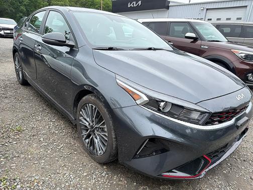 Gravity Gray 2024 Kia Forte GT-Line