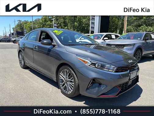 Gravity Gray 2024 Kia Forte GT-Line