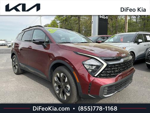Dawning Red 2023 Kia Sportage X-Line