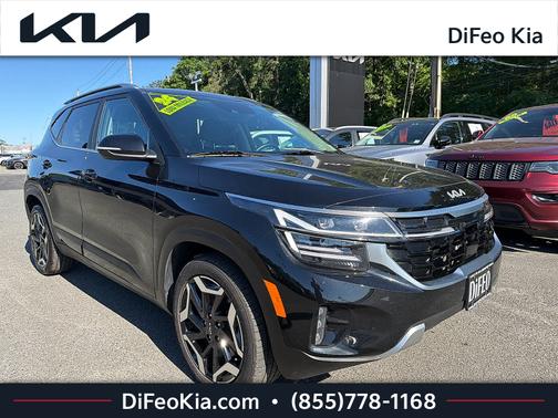 Fusion Black 2024 Kia Seltos SX Turbo