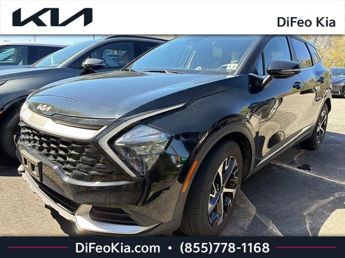 Ebony Black 2023 Kia Sportage EX