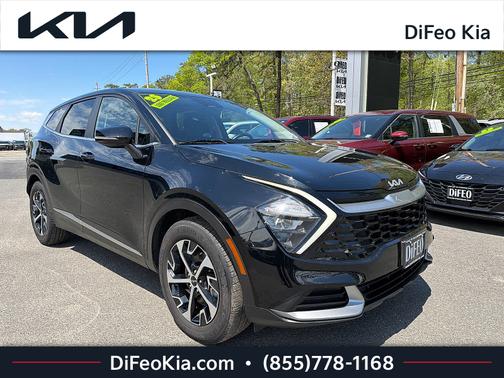 Ebony Black 2023 Kia Sportage EX