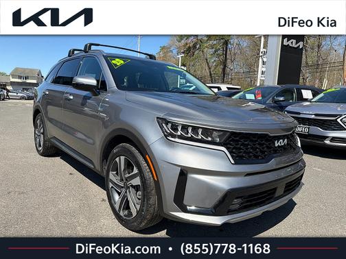 Steel Gray 2023 Kia Sorento Hybrid EX