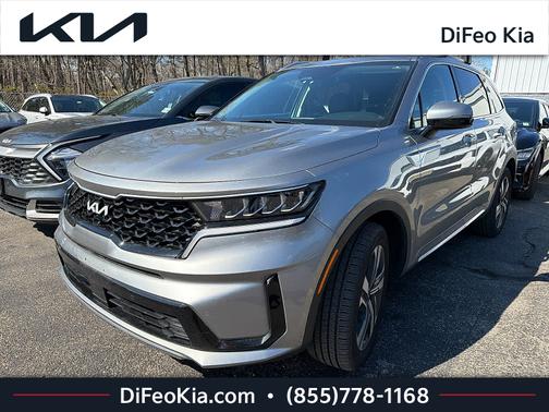 Steel Gray 2023 Kia Sorento Hybrid EX