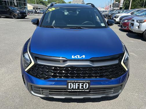 Sapphire Blue 2023 Kia Sportage X-Line