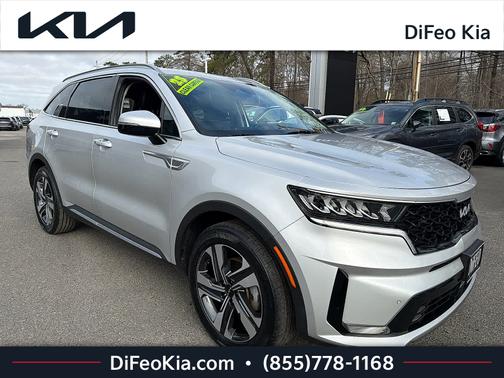 Silky Silver 2023 Kia Sorento Hybrid EX