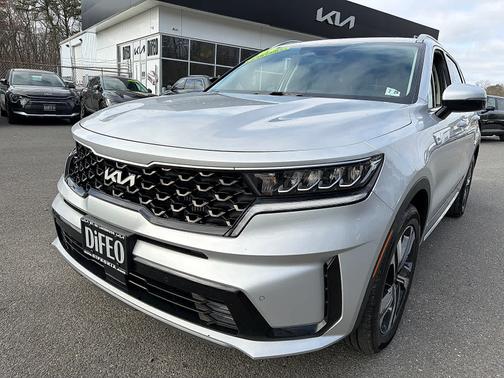 Silky Silver 2023 Kia Sorento Hybrid EX