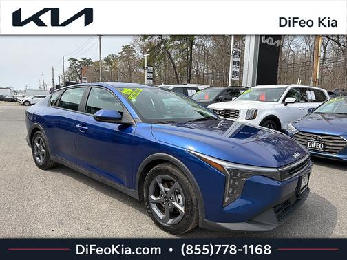 Deep Sea Blue 2025 Kia K4 LXS