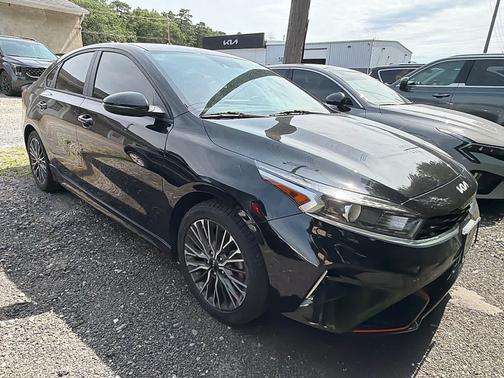 Aurora Black 2023 Kia Forte GT-Line