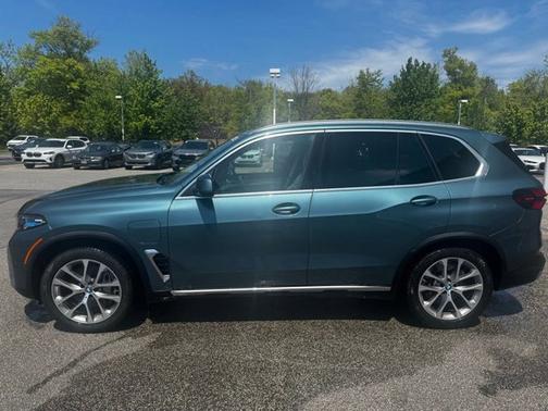 Blue Ridge Mountain Metallic 2025 BMW X5 xDrive50e