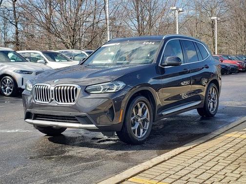 Dark Graphite Metallic 2024 BMW X3 xDrive30i